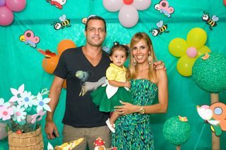 Gustavo Merheb, Maria Paula e Sandrinha Andrade