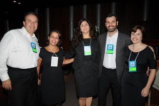 Sergio Biagiolli, Daniella Albiero, Larissa Pedrosa, Edgard Liberali e Jacqueline Dias