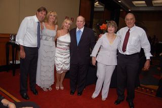 Sami e Sandra Sarue, Nadine Simantob, Gregory Fink, José Simantob e Lily Fink