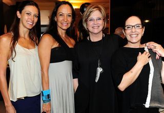 Roberta e Cristina Sá, Maria Helena Cabral e Monica Prado