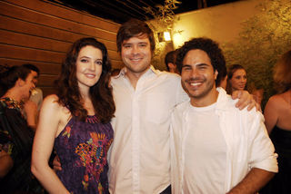 Larissa Maciel, André Surkamp e Marco Bravo