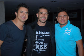 Marcus Buaiz, Hugo Pena e Gabriel