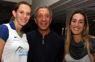 Fabiana Murer, Abilio Diniz e Renata Araujo Gomide