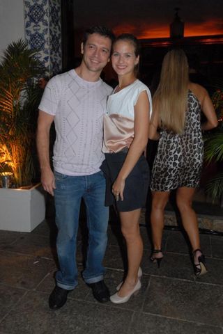 Alberto Blanco e Luiza Valdetaro