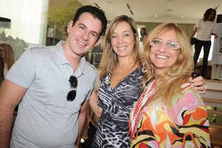 Marcelo Rosset, Anette Rivkind e Gina Elimelek