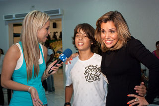 Monica Apor, Maury Lima e Renata Banhara