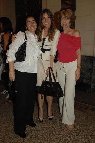 \Renata Werneck, Alessandra Tufvesson e Regina Tufvesson