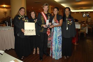 Dyandréia Valverde, Vera Gonzales, Thiago Menezes, Roberta Escansette e Luciola Albuquerque