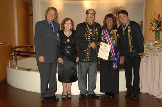 Fernando Bicudo, Creusa Cavalcanti, Plínio Guimarães, Nilza Athayde e Ricardo Cavalcanti