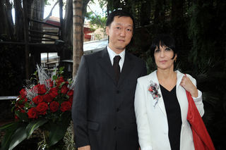 Sun Chul Kim Kim e Denise Mattar