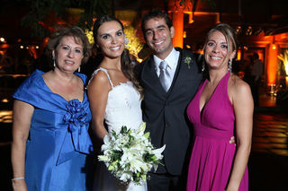 Eniete Leite, Ricardo, Leticia e Juliana Leite