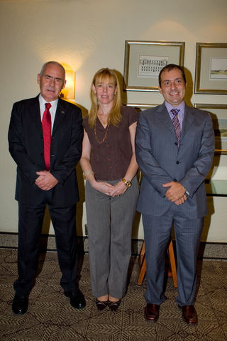 Carlos Enrique Meyer, Eliane Pucciariello e Jaime Fernandez