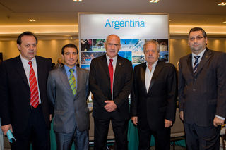 Gustavo Santos, Fabian Lombardo, Carlos Enrique Meyer, Miguel Angel Saiz e Fernando Gorbaran