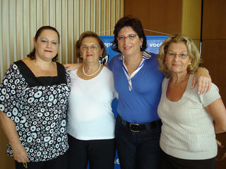 Drorit Milkewitz, Sabina Lizak, Betty Drukier e Lila Levy