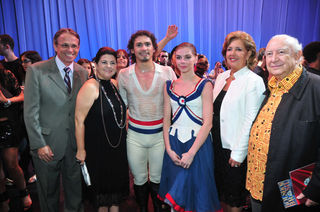 Carlito Merss, Marinete Merss, Ivan Vasiliev, Natalia Osipova, Ivete da Silveira e Sérgio Manberti