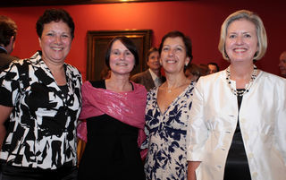 Marila Hanech, Ingrid Peyerp, Mariela Bermudez e Giselda Ross