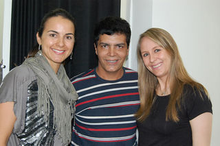 Roberta Amaral, Emanuel Ormond e Maristela Michels