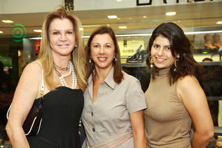 Solange Morais, Denise Vilela e Cristina Patrus