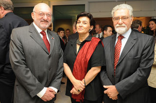 Pedro Herz, Mary Lafer e Dr. Celso Lafer