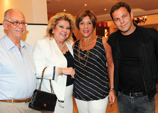 Romeo e Muricy Trussardi, Sonia Diniz e Rodrigo Trussardi