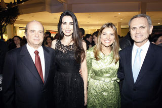 Carlos e Iara Jereisati, Ana Cristina e Paulo Octavio