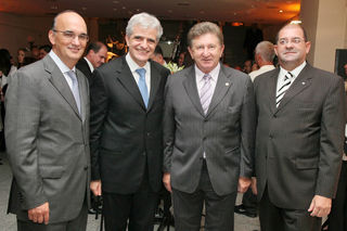 Odair Dutra, Henrique Frayha, Tito Zeglin e Enedir Barbosa