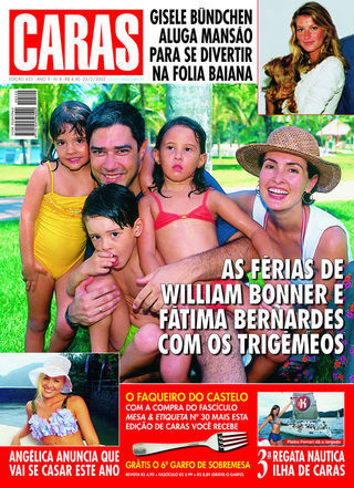 Fátima Bernardes e William Bonner