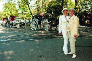 Christiane Torloni e a mãe Monah Delacy