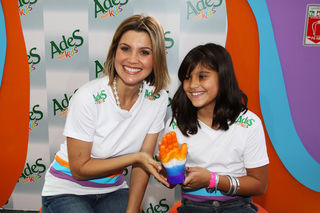 Flávia Alessandra e a filha Giulia