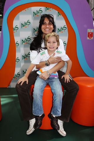 Giovanna Antonelli e o filho Pietro