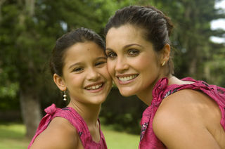 Flávia Alessandra e a filha Giulia