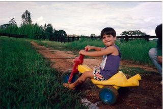 Fiuk quando era criança