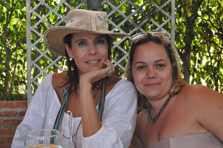 Liana Alagemovits e Núbia de Paula