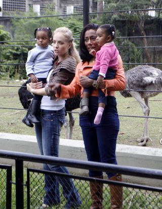 Angélica, Glória Maria, Laura e Maria