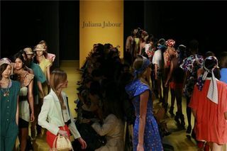 Juliana Jabour no Fashion Rio