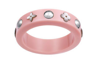 Bracelete Randon FLower de resina com detalhes de metal em alto relevo Louis Vuitton louisvuitton.com