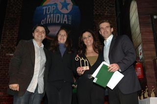 Nicola Barboza, Caroline Peneda, Patricia Angelle e Bernardo Kramer