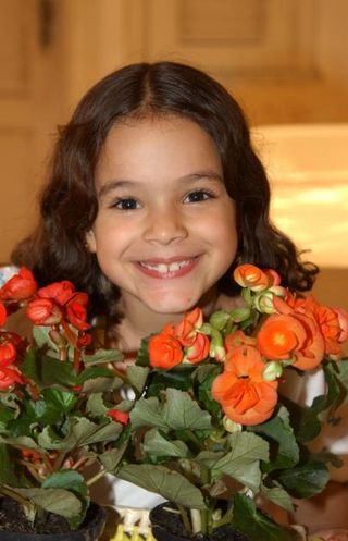 Bruna Marquezine com 8 anos de idade