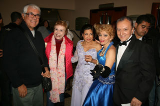 Paulo Figueiredo, Arlete Montenegro, Liza Vieira, Lucienne Cunha e Carlos Falat