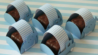 Bombom-presentinho de gianduia, Callie Chocolats, (11)3875-6134, www.callie.com.br