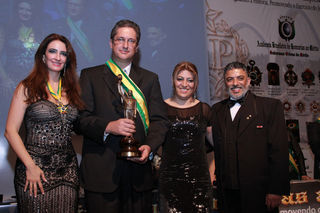 Karina Rosso, Rogério Rosso, Rita Barros e Regino Barros