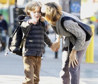 Sarah Jessica Parker e o filho, James