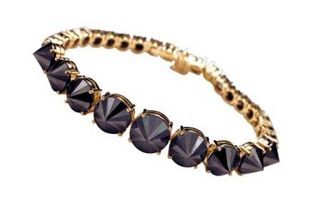 Pulseira de ouro amarelo com diamantes negros invertidos Ara Vartanian 11 3815-0200 (ara.com.br)