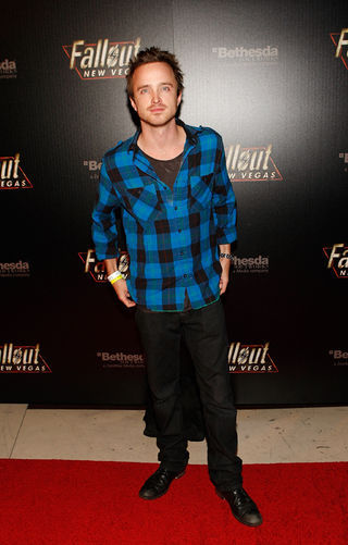 Aaron Paul - estampa xadrez