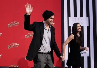 Ashton Kutcher e Demi Moore