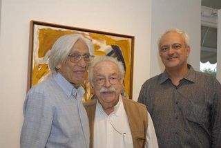 Ferreira Gullar, Jorge Hue e Gustavo Rebello