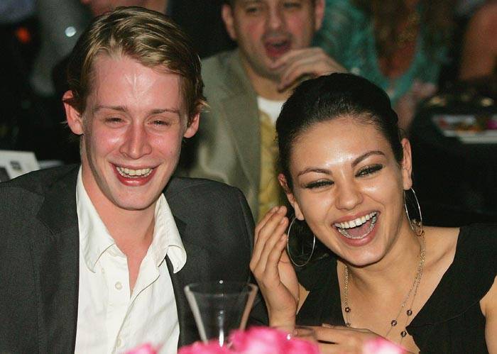 Macaulay Culkin e Mila Kunis