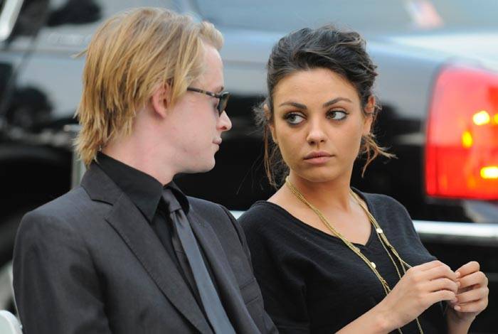 Macaulay Culkin e Mila Kunis