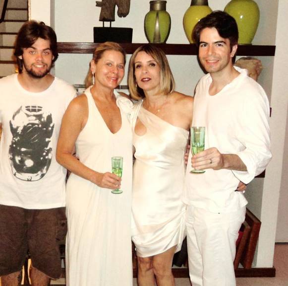 Gabriel, Vera Fischer, Liege Monteiro e Luiz Fernando