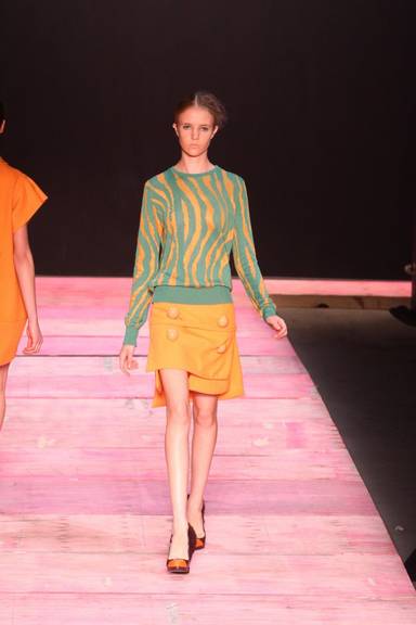 Desfile da grife Giulia Borges no Fashion Rio